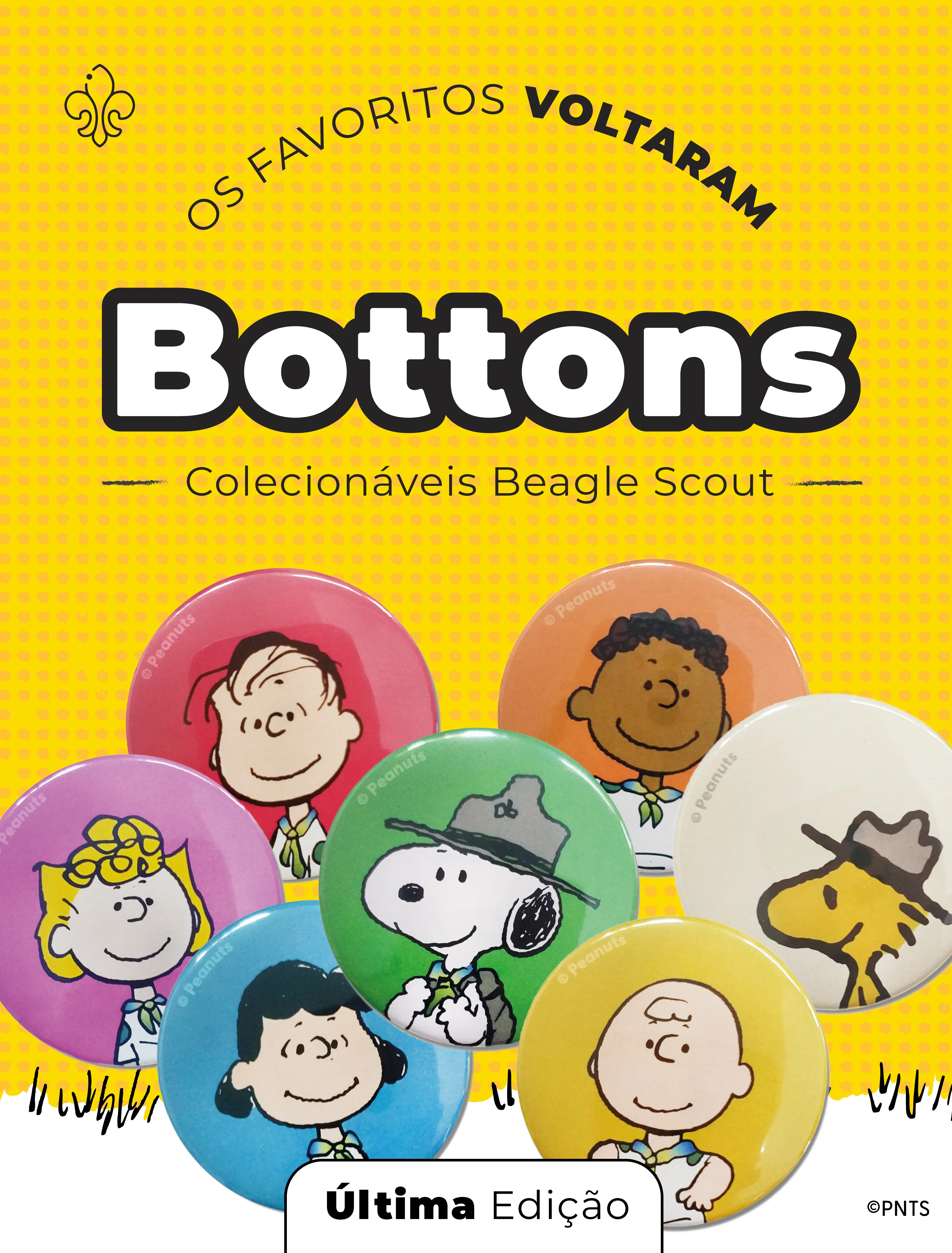 Bottons Snoopy