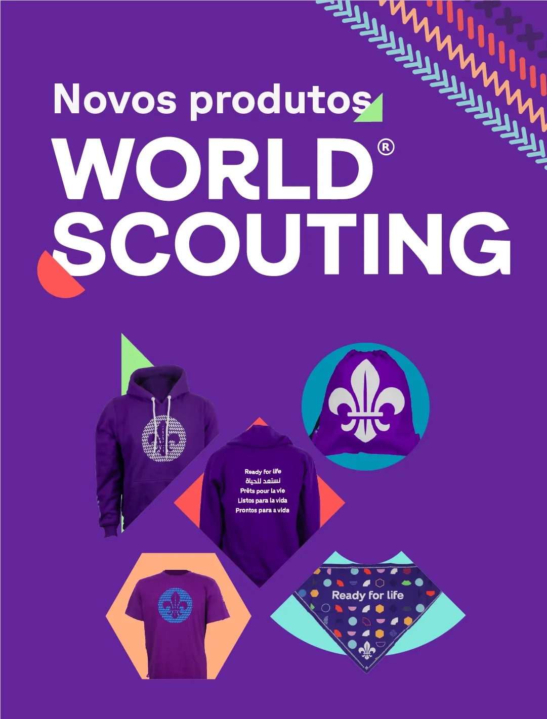 Atualização produtos World Scouting
