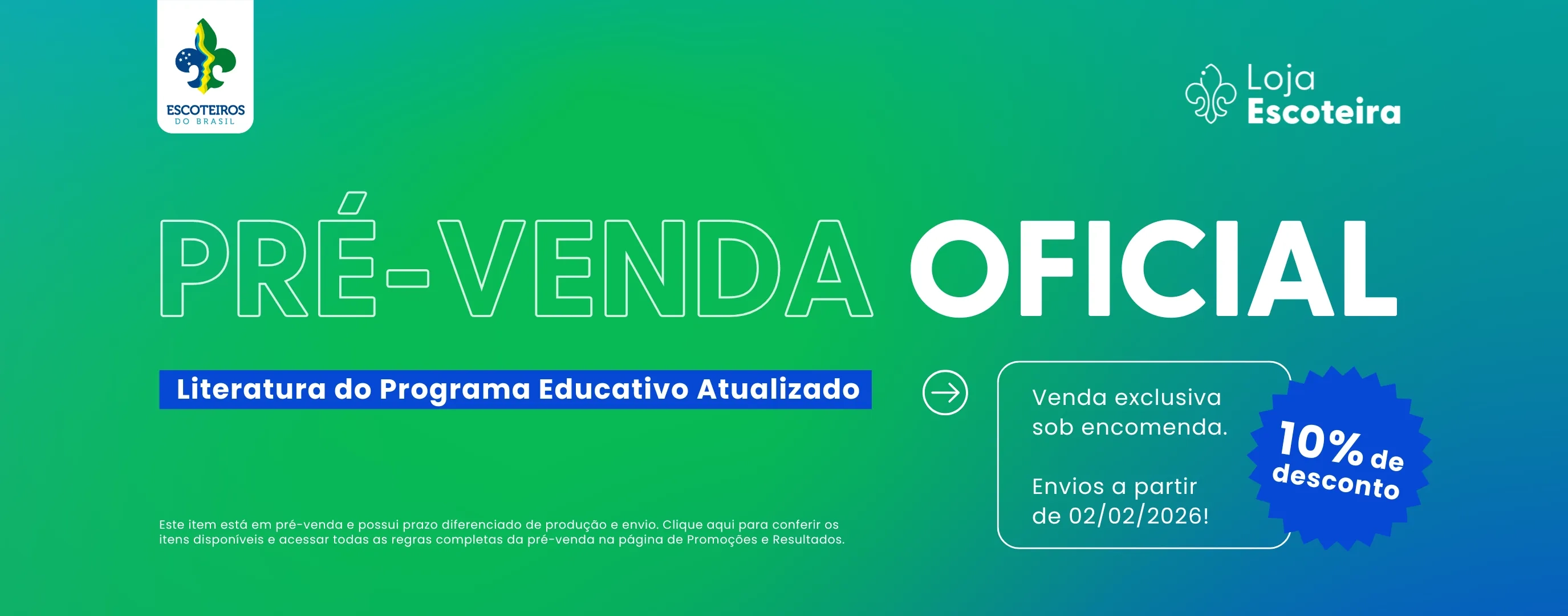 Pré-Venda - Literaturas Programa Educativo Atualizado